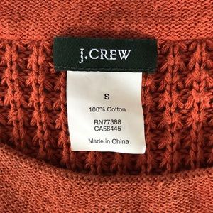 J. Crew Sweaters - J.Crew Burnt Orange Knit Sweater J. Crew Sweaters - J.Crew Burnt Orange Knit Sweater